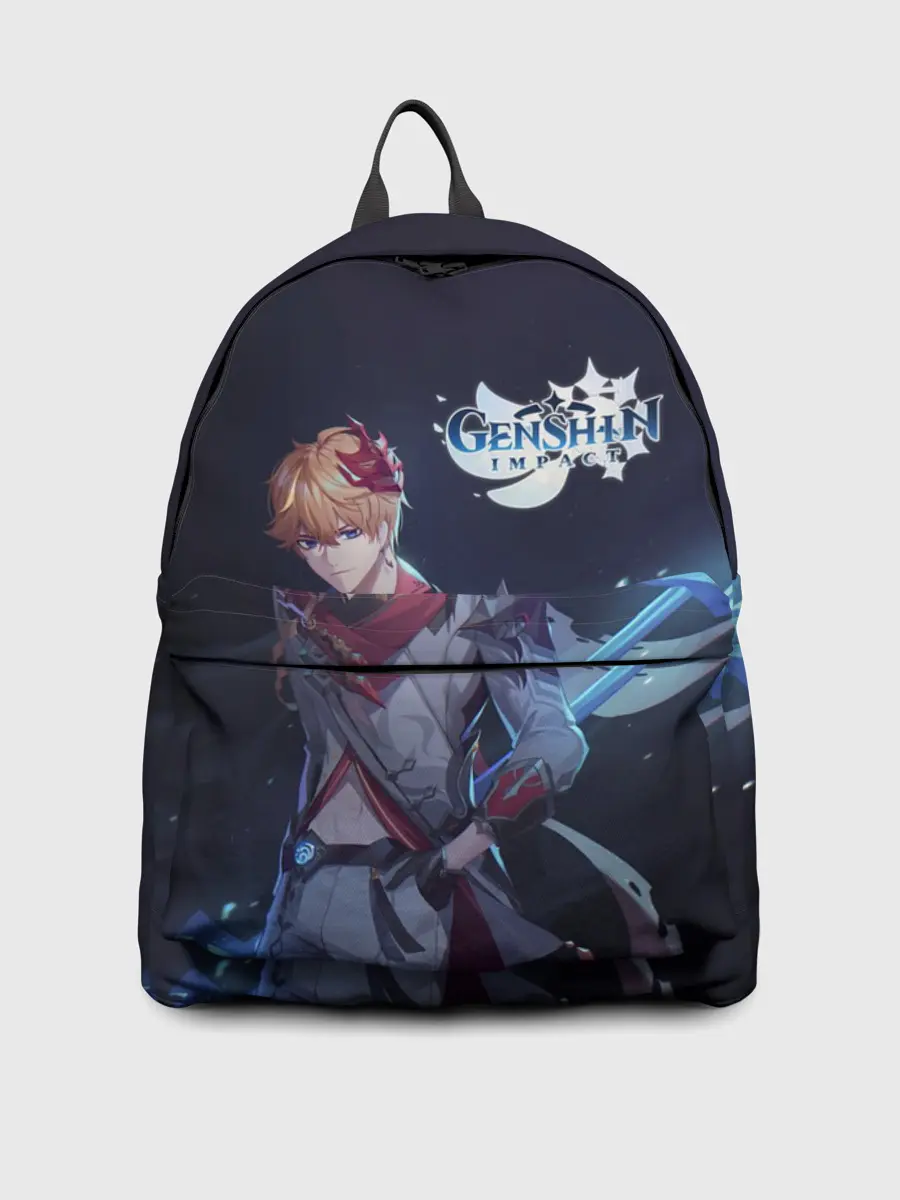 Рюкзак джинсовый / Genshin Impact. Tartaglia