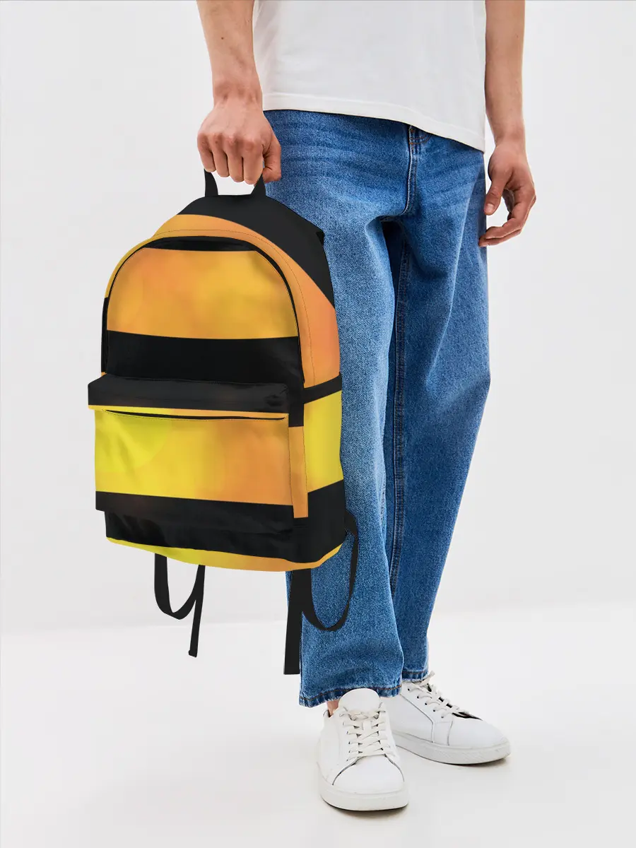 Рюкзак джинсовый / Георгиевская лента