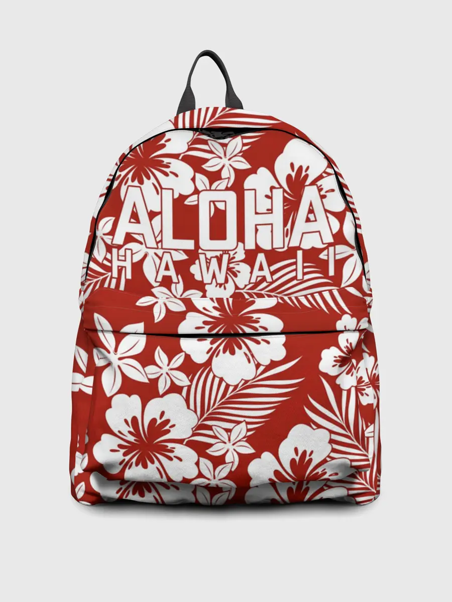 Рюкзак джинсовый / ALOHA HAWAII | АЛОХА ГАВАЙИ