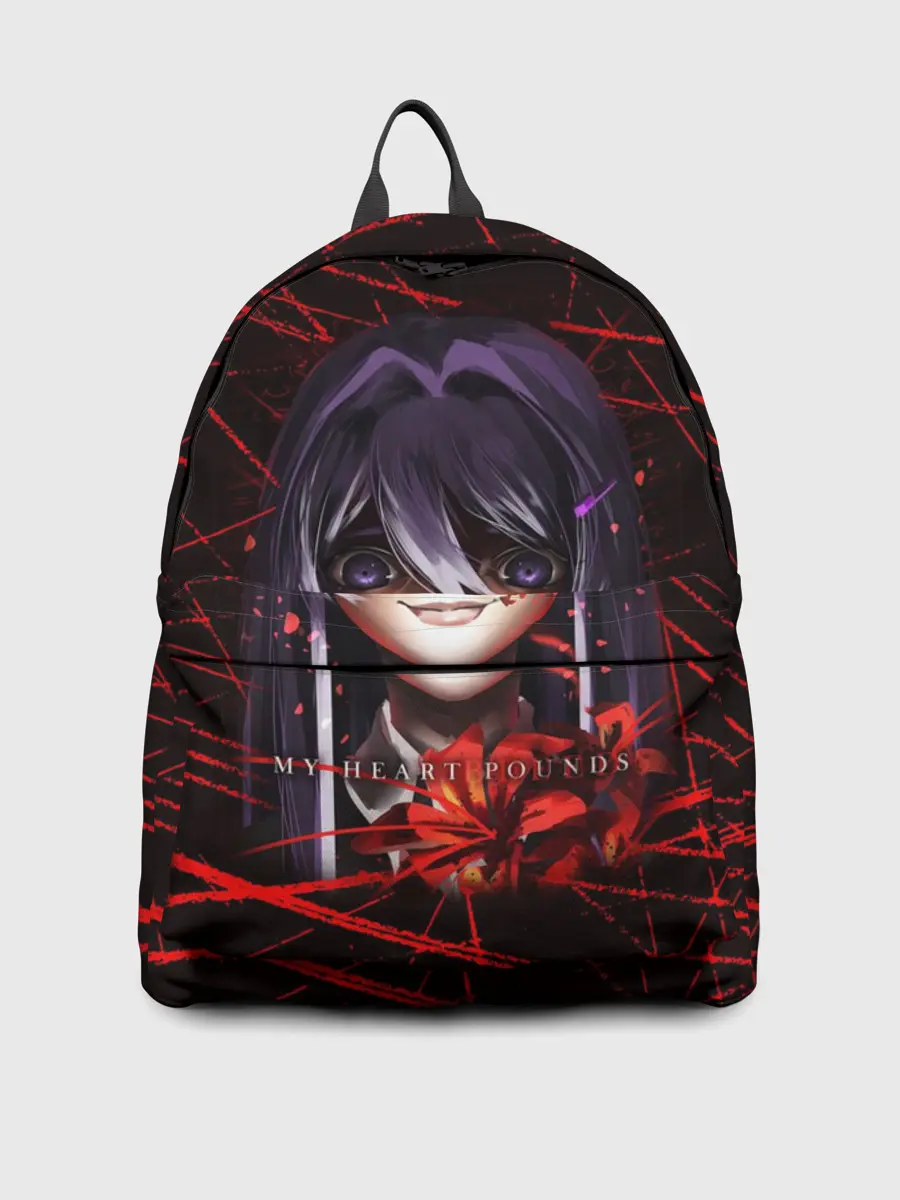 Рюкзак джинсовый / Doki Doki Literature Club Юри