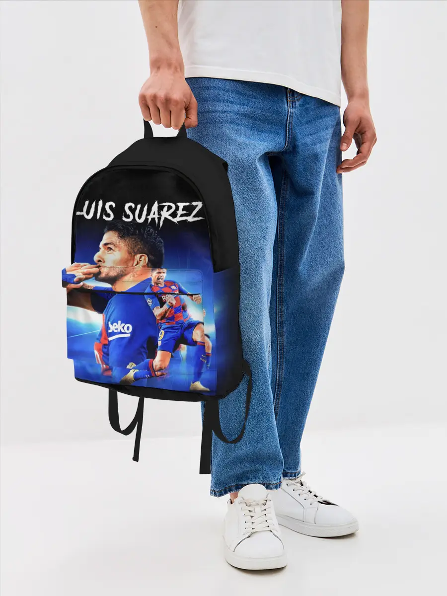 Рюкзак джинсовый / LUIS SUAREZ / ЛУИС СУАРЕС