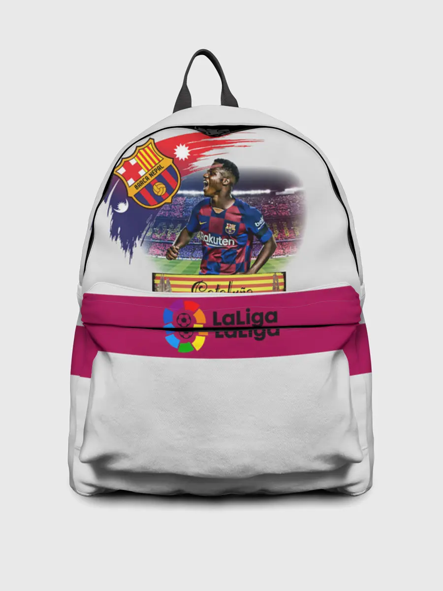 Рюкзак джинсовый / Фати игрок Барселоны