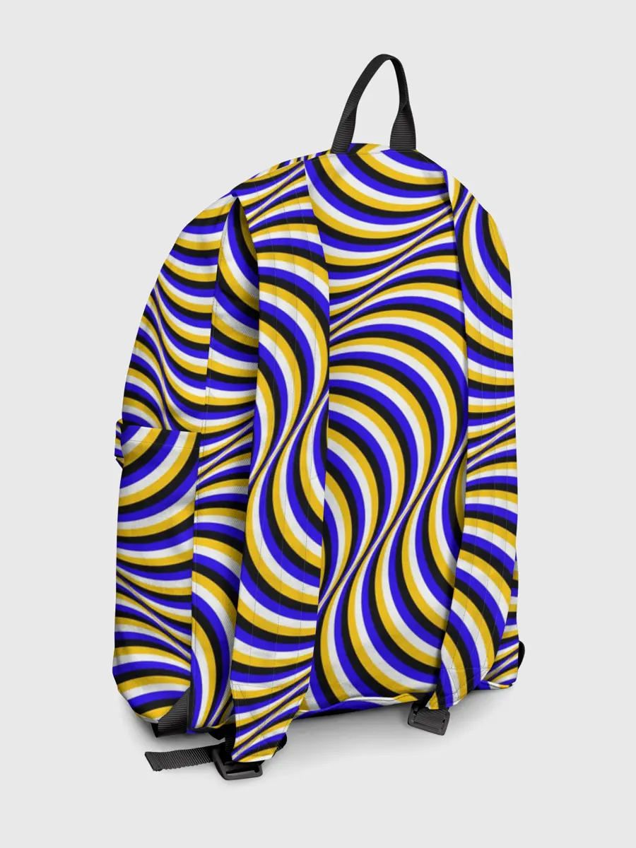 Рюкзак джинсовый / Иллюзия обман зрения