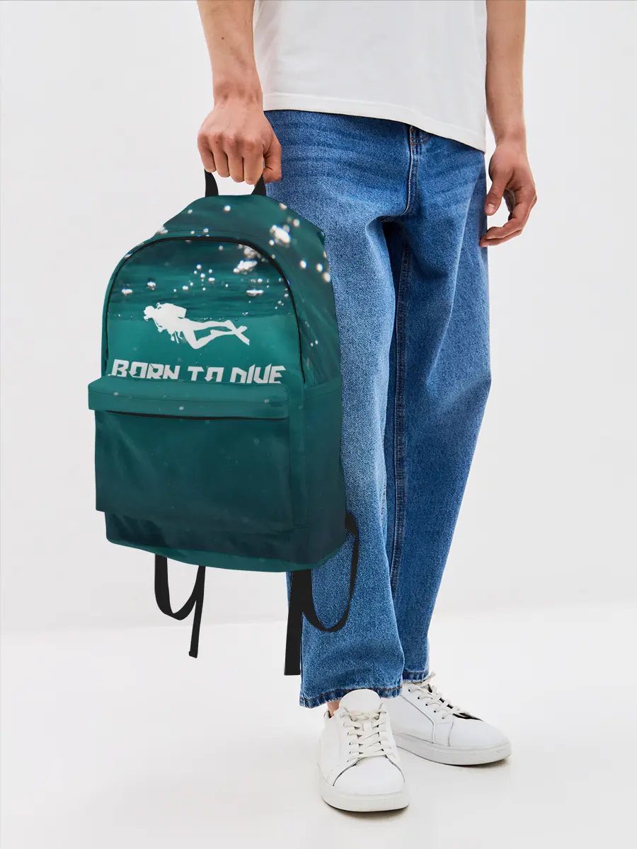 Рюкзак джинсовый / дайвинг