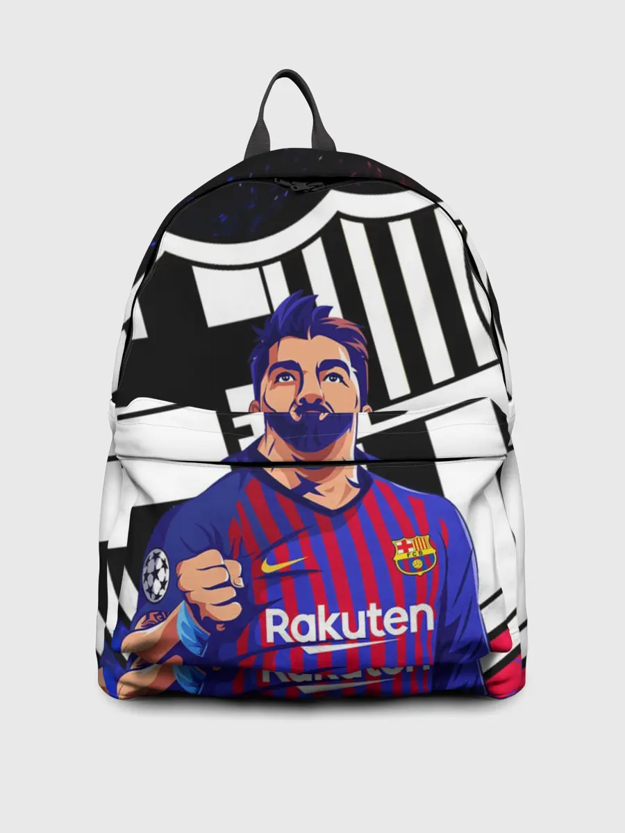 Рюкзак джинсовый / ЛУИС СУАРЕС / БАРСЕЛОНА