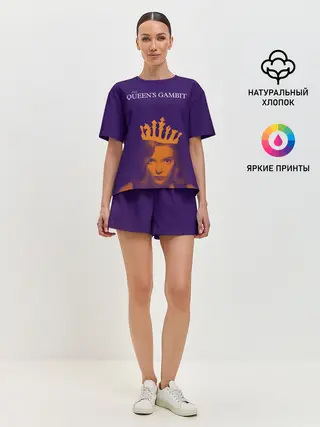 Женская пижама с шортами / Бэт