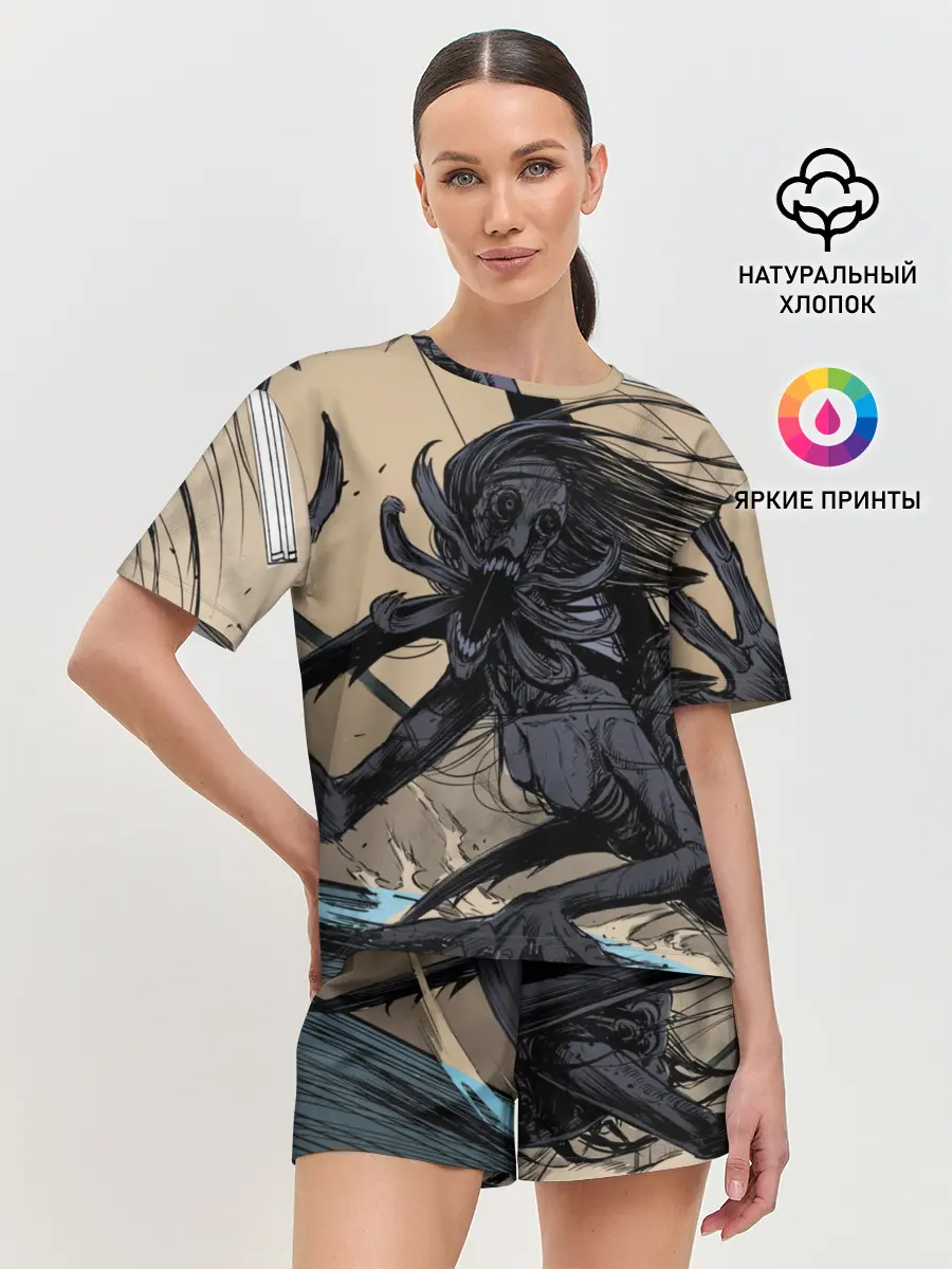 Женская пижама с шортами / Мерико Чан