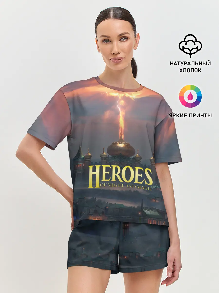 Женская пижама с шортами / Heroes of Might and Magic | HoM