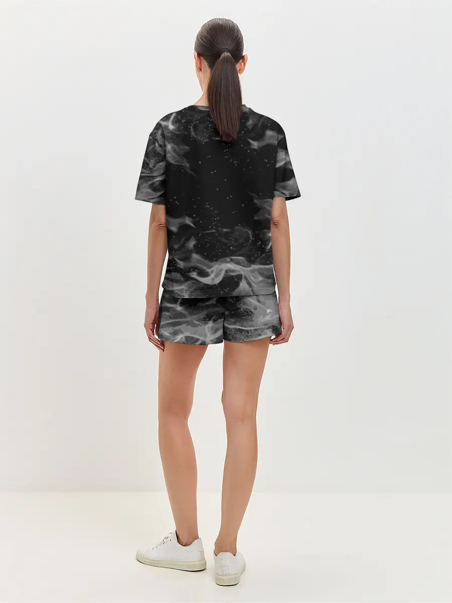 Женская пижама с шортами / MITSUBISHI | ОГОНЬ