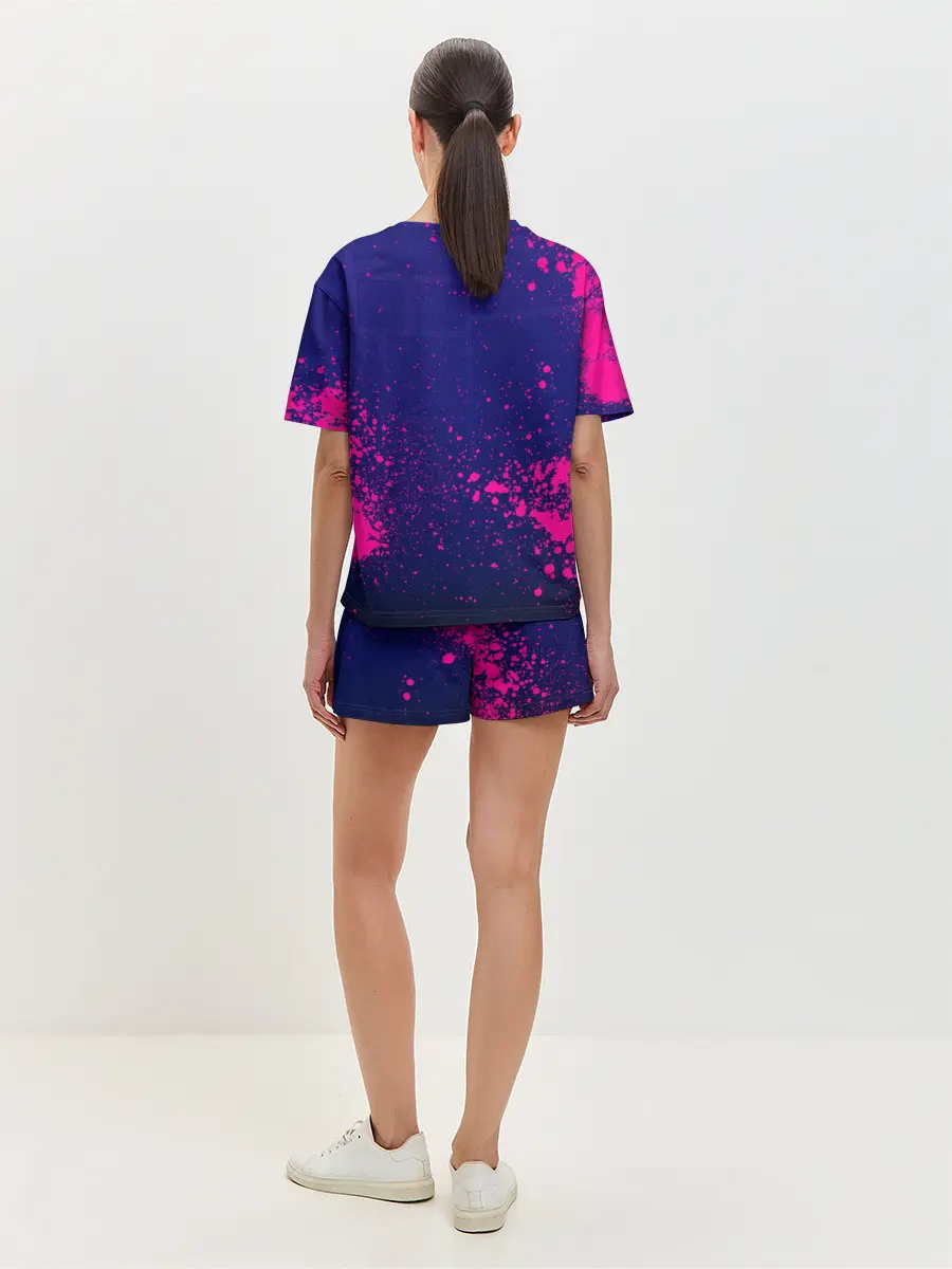 Женская пижама с шортами / Geometry Dash