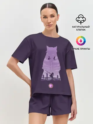 Женская пижама с шортами / КЭ ЦИН | KEQING |