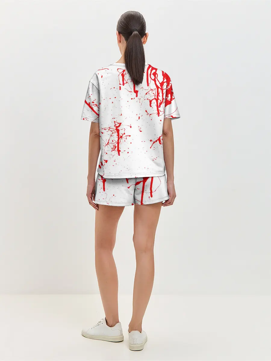Женская пижама с шортами / S.T.A.L.K.E.R. БРЫЗГИ КРОВИ