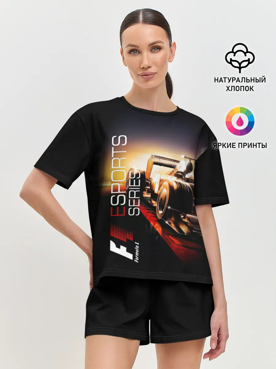 Женская пижама с шортами / FORMULA 1