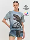 Женская пижама с шортами / Jurassic World | Мир Юрского периода