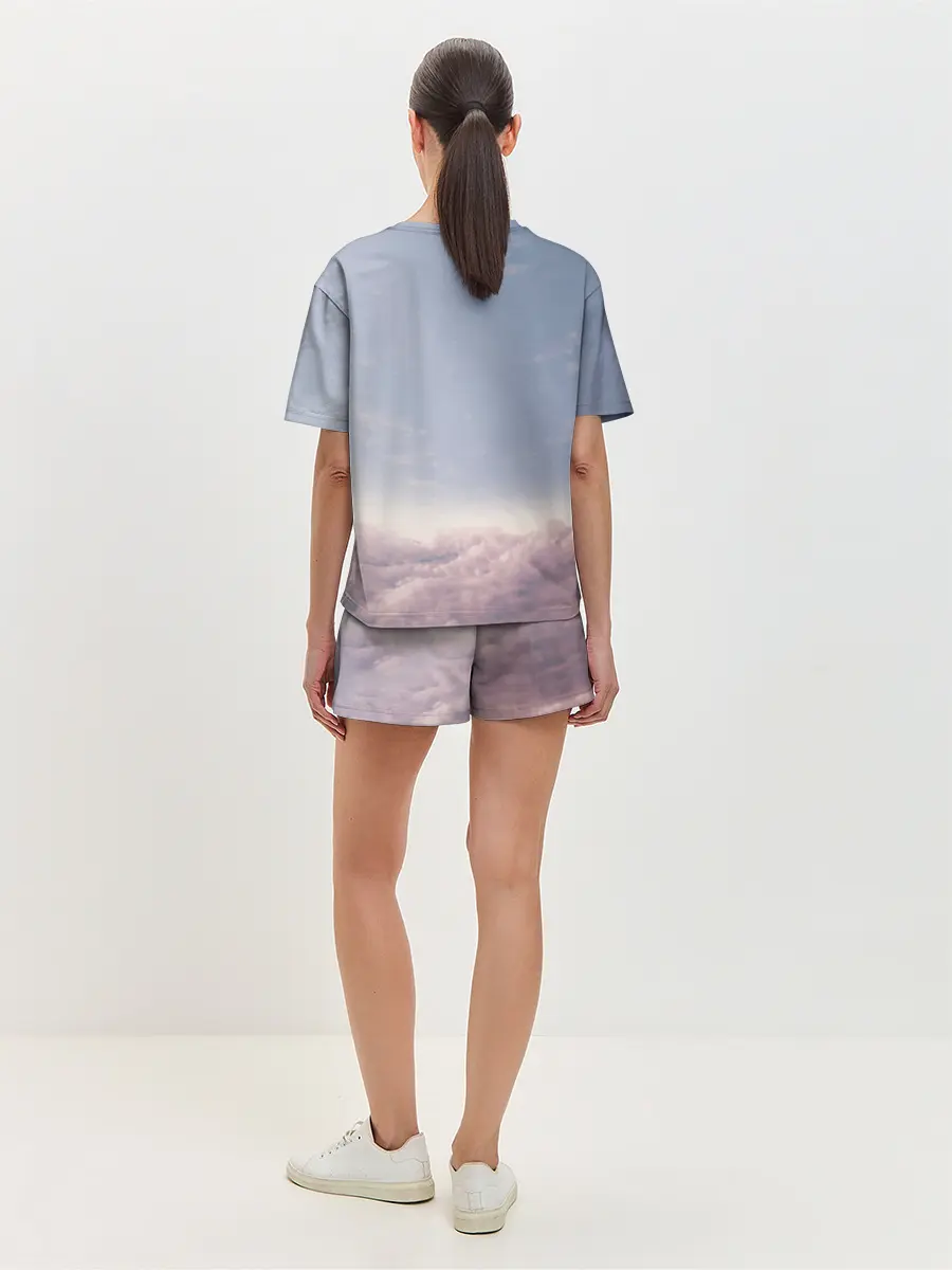 Женская пижама с шортами / No mans sky