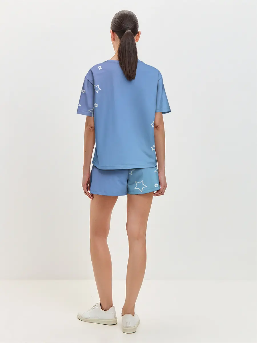 Женская пижама с шортами / Знак Дева