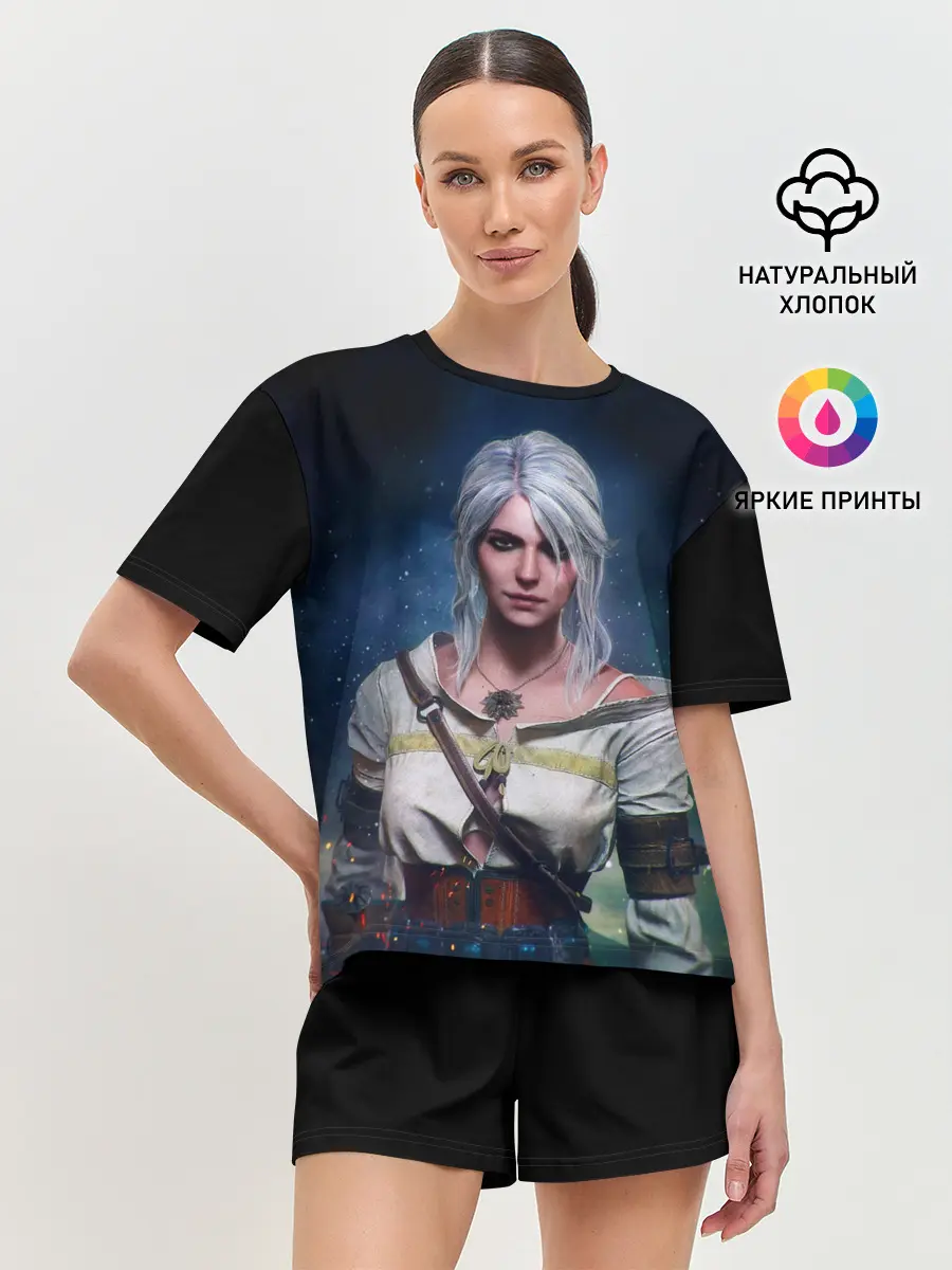 Женская пижама с шортами / Ciri