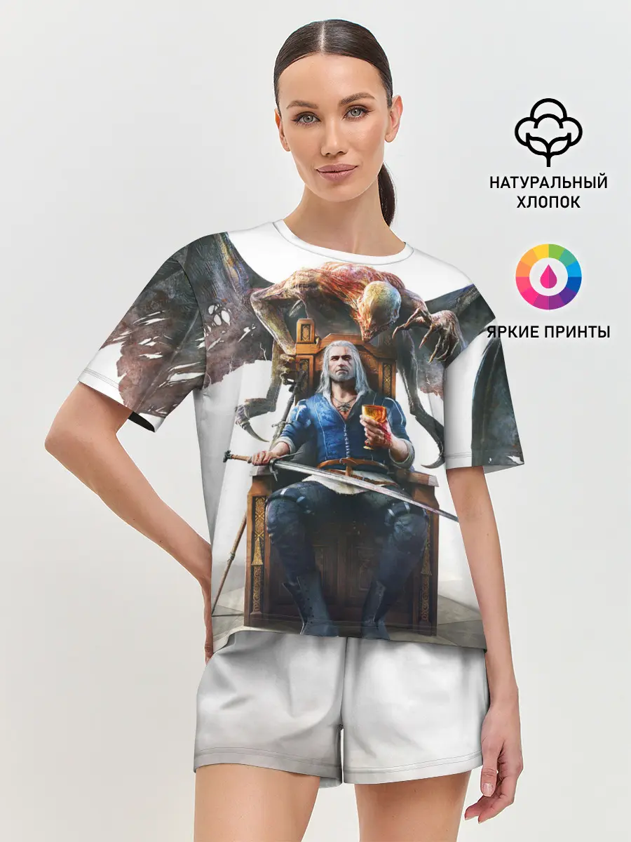 Женская пижама с шортами / Geralt