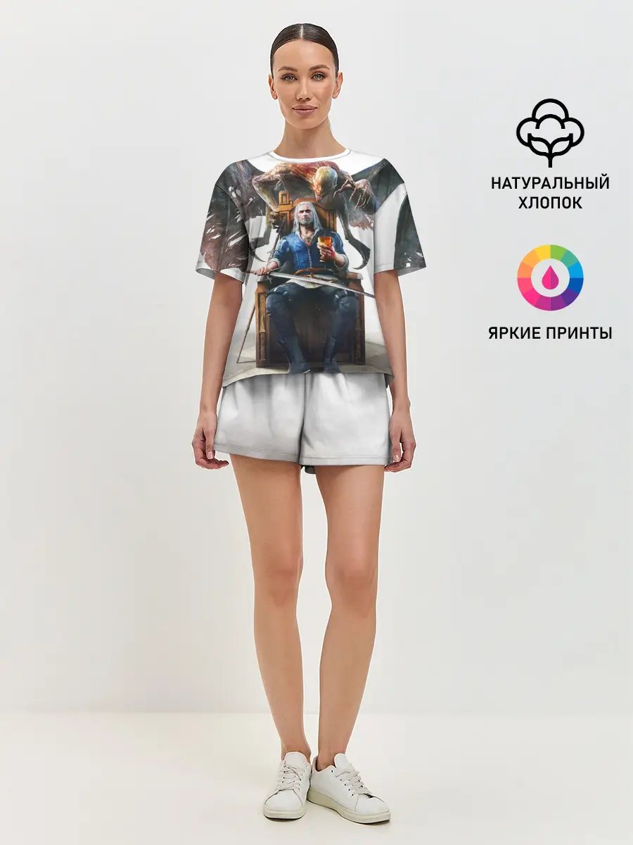 Женская пижама с шортами / Geralt