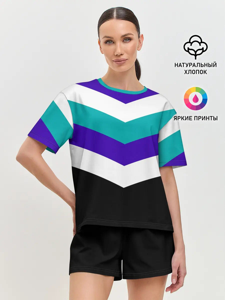 Женская пижама с шортами / Минимализм