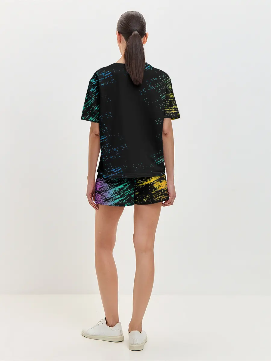 Женская пижама с шортами / POP IT DINOSAUR | ДИНОЗАВР