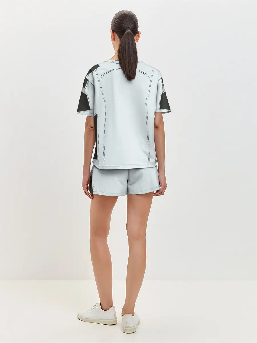 Женская пижама с шортами / Скафандр SpaсeX