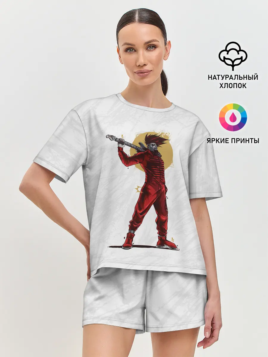 Женская пижама с шортами / MICK THOMSON | SLIPKNOT | СЛИПКНОТ