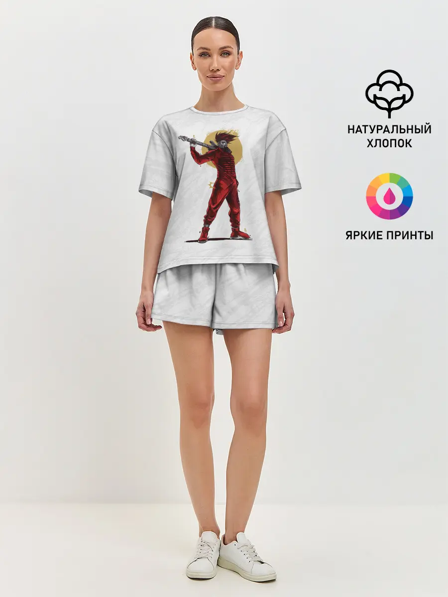 Женская пижама с шортами / MICK THOMSON | SLIPKNOT | СЛИПКНОТ