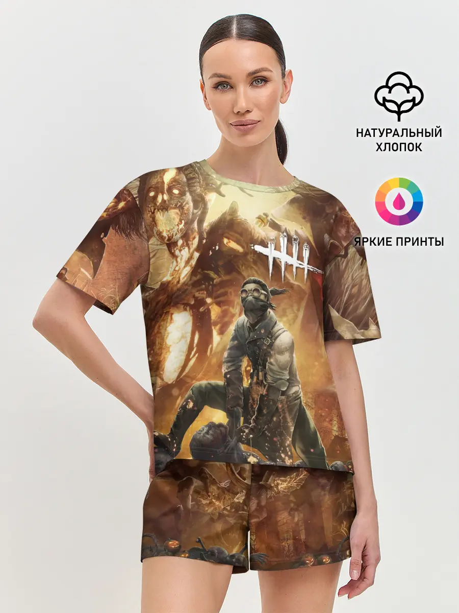 Женская пижама с шортами / Dead by Daylight убийцы