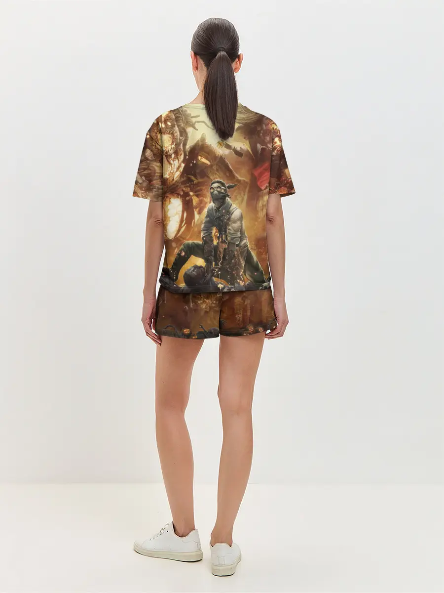 Женская пижама с шортами / Dead by Daylight убийцы