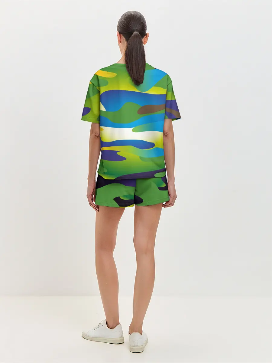 Женская пижама с шортами / CAMOUFLAGE 2022