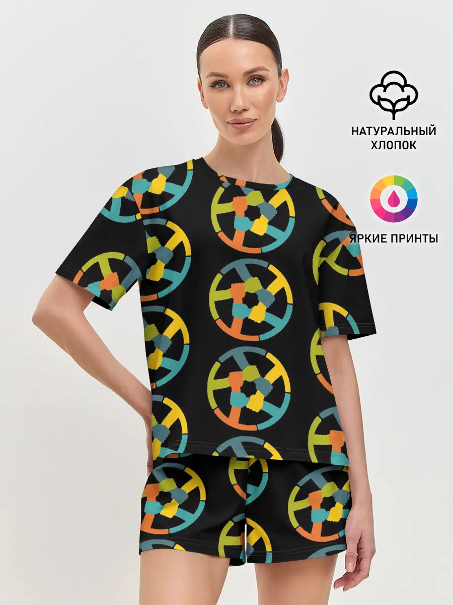 Женская пижама с шортами / равенство