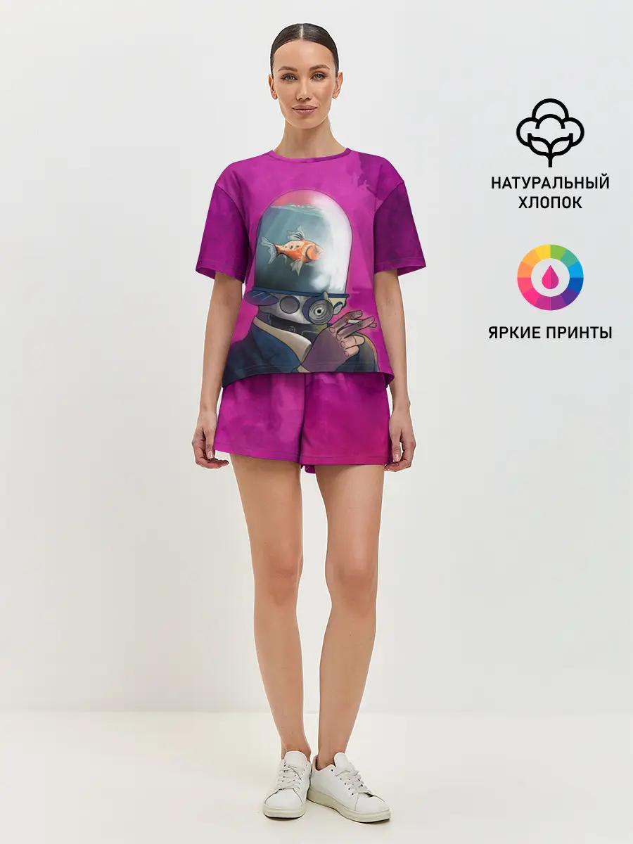 Женская пижама с шортами / Эй Джей | Академия Амбрелла