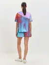Женская пижама с шортами / Вода и песок