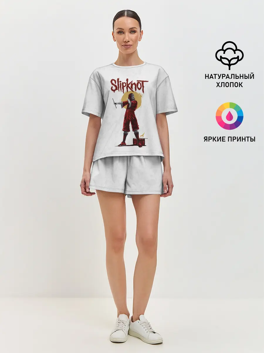 Женская пижама с шортами / SLIPKNOT | СЛИПКНОТ