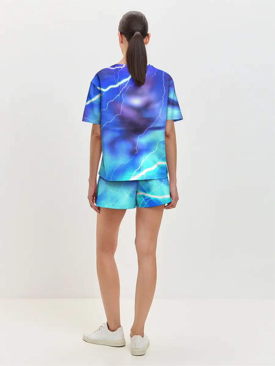 Женская пижама с шортами / Rosaria | Genshin Impact