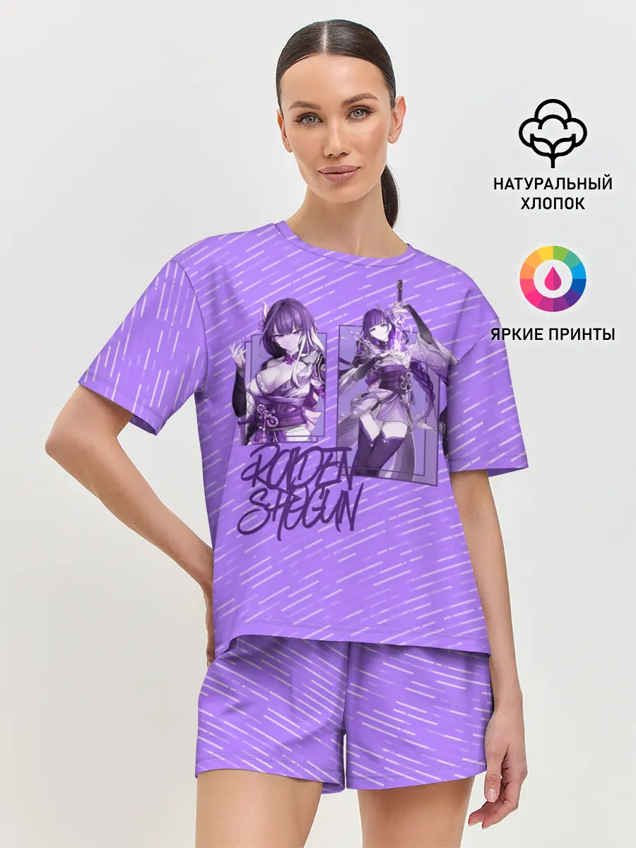 Женская пижама с шортами / Сёгун Райден