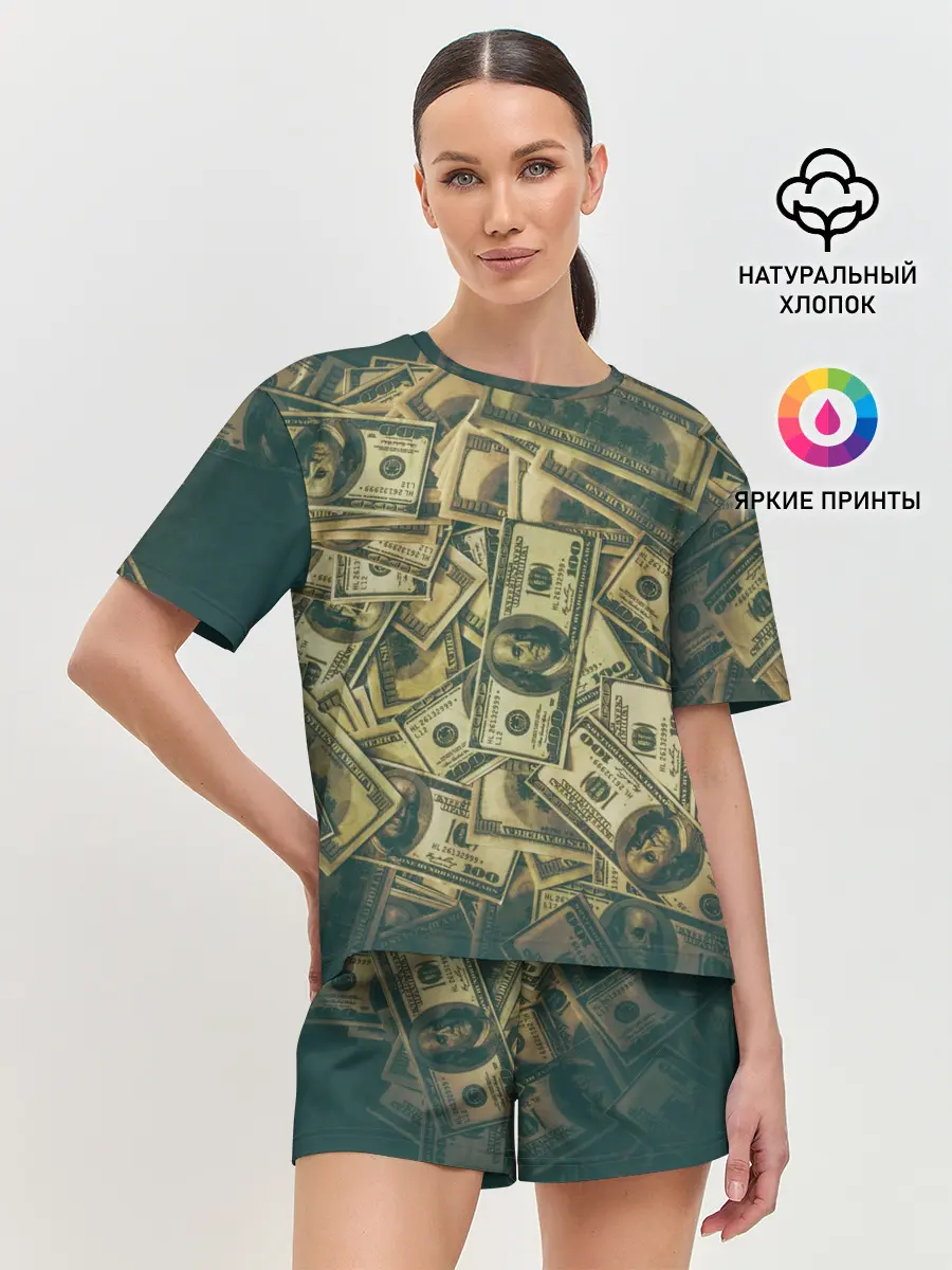 Женская пижама с шортами / Бабки,бабушки,бабуси...