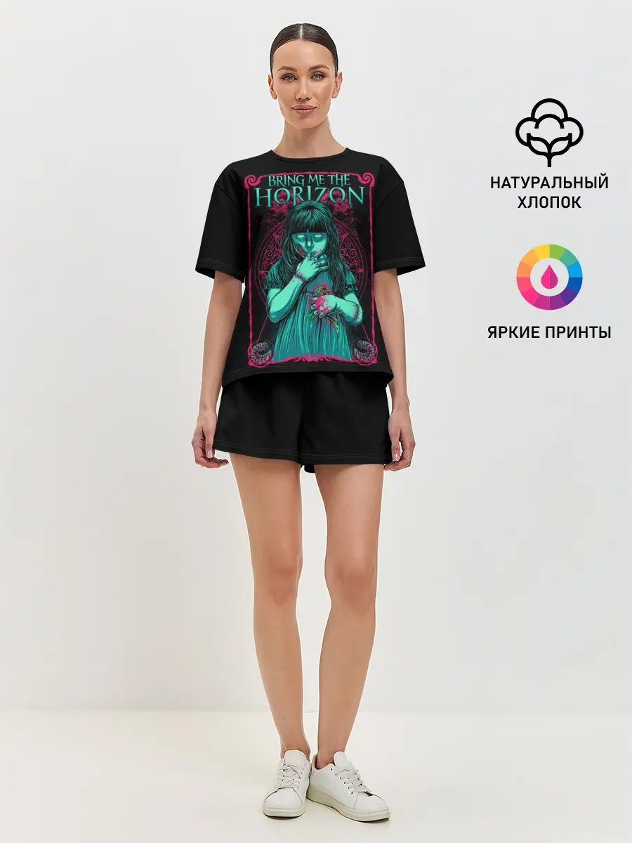 Женская пижама с шортами / Bring Me the Horizon
