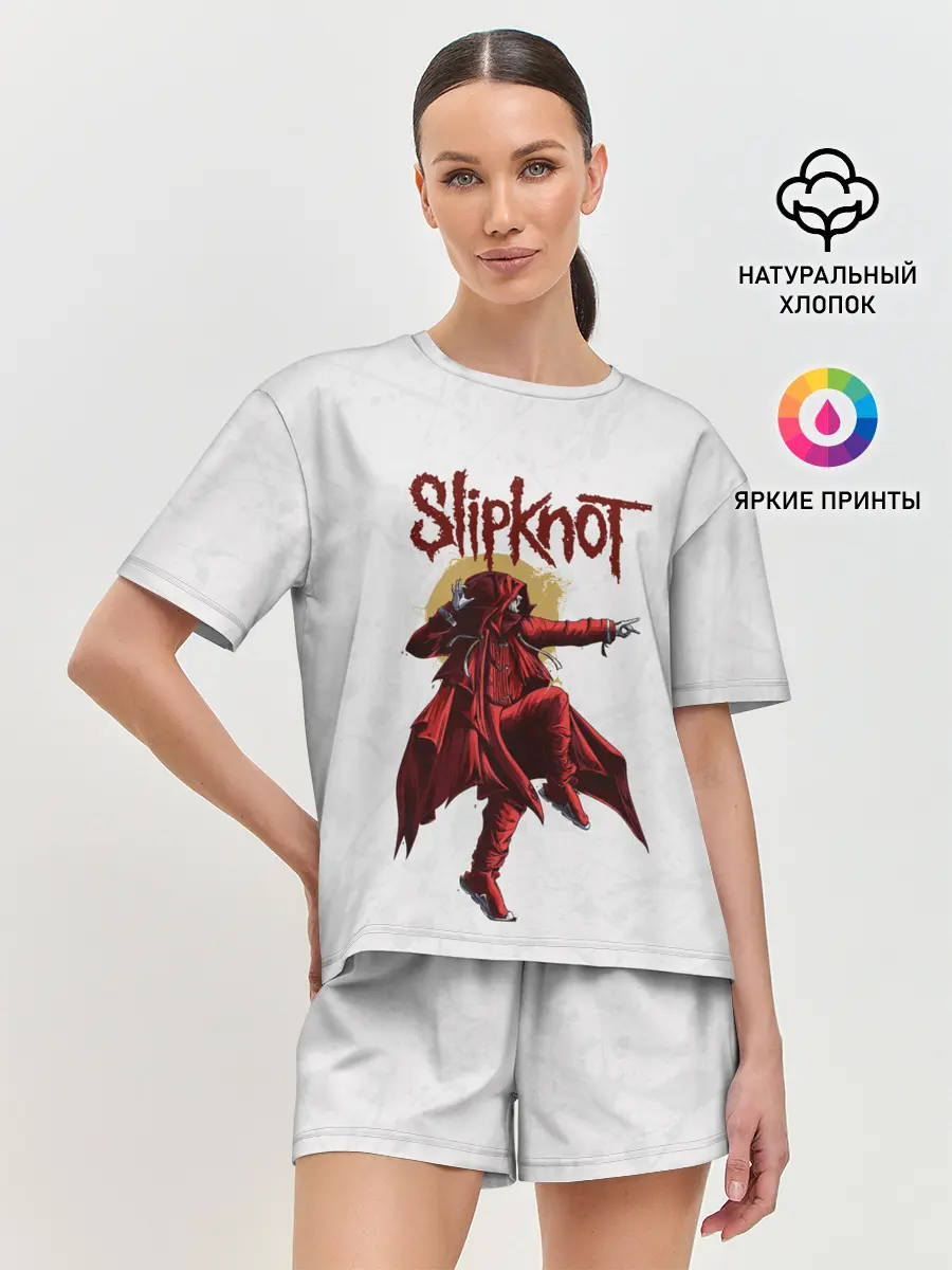 Женская пижама с шортами / SLIPKNOT | СЛИПКНОТ