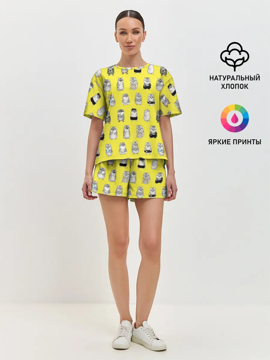 Женская пижама с шортами / Я, Цусима