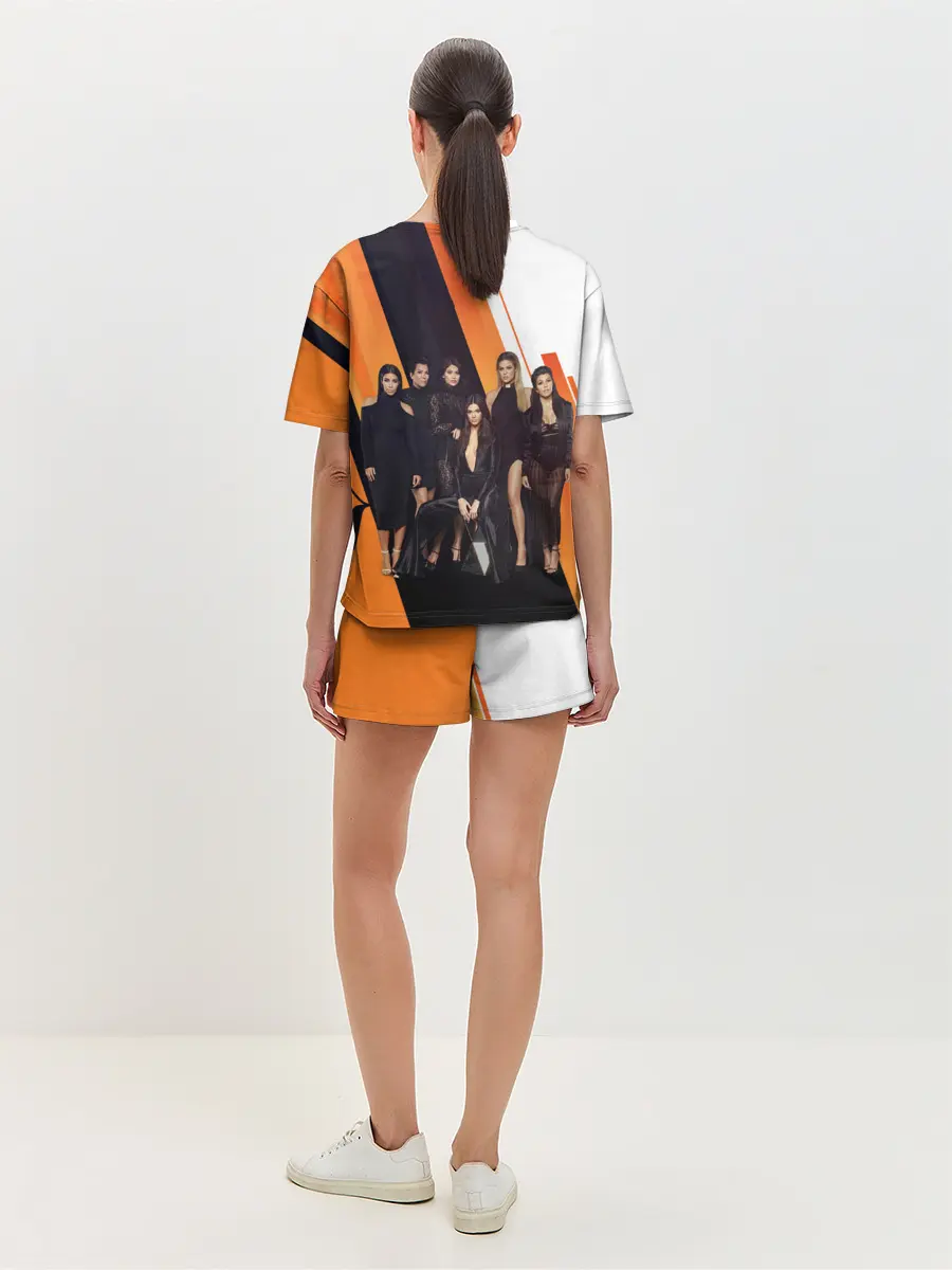 Женская пижама с шортами / Семейство Кардашьян