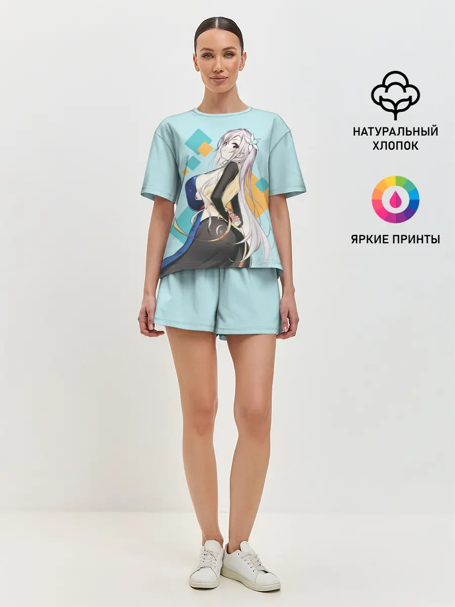 Женская пижама с шортами / Рэона Кисараги