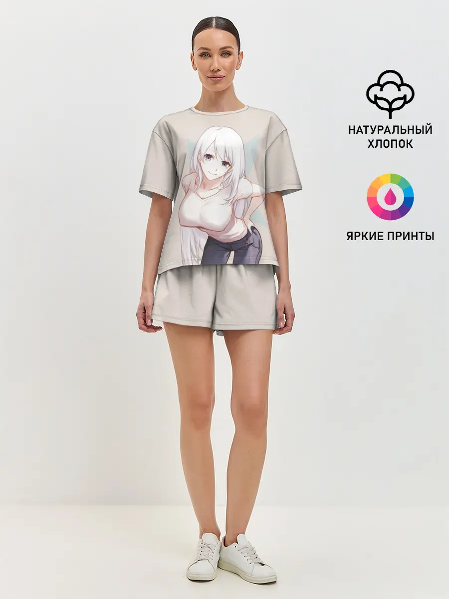 Женская пижама с шортами / Reona Kisaragi