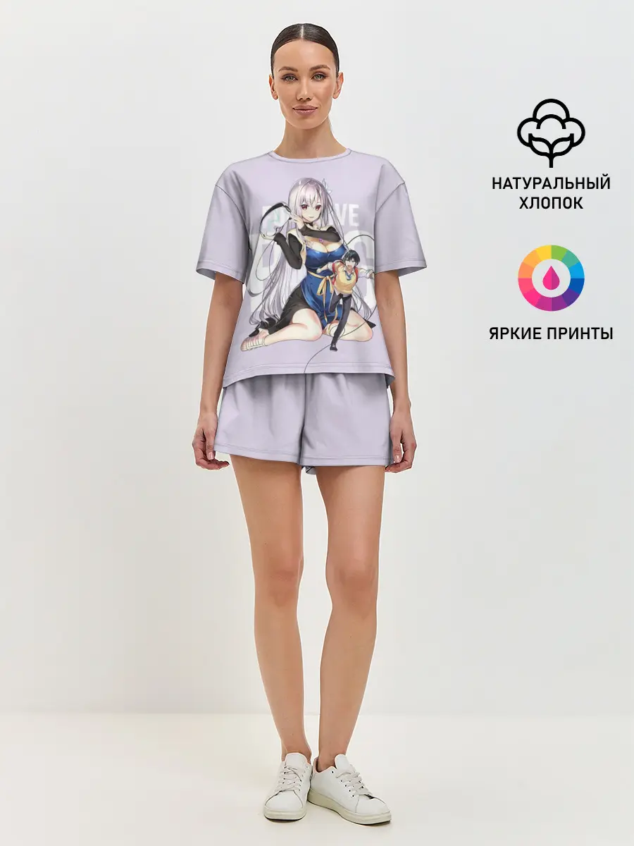 Женская пижама с шортами / Full Dive RPG