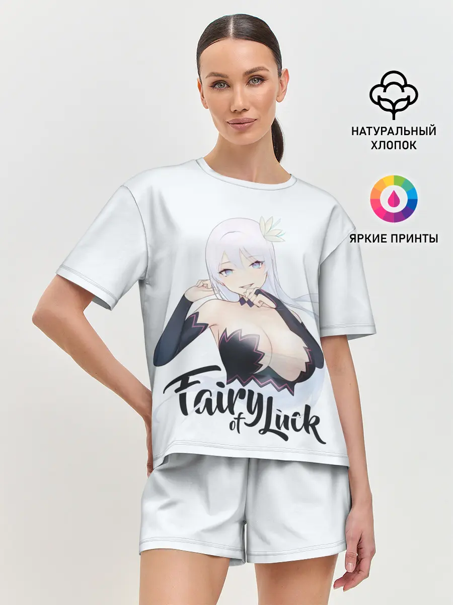 Женская пижама с шортами / Fairy of Luck