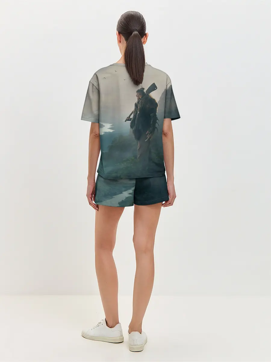 Женская пижама с шортами / Баба Фосс Видеть