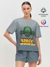 Женская пижама с шортами / Space Invaders | Old game