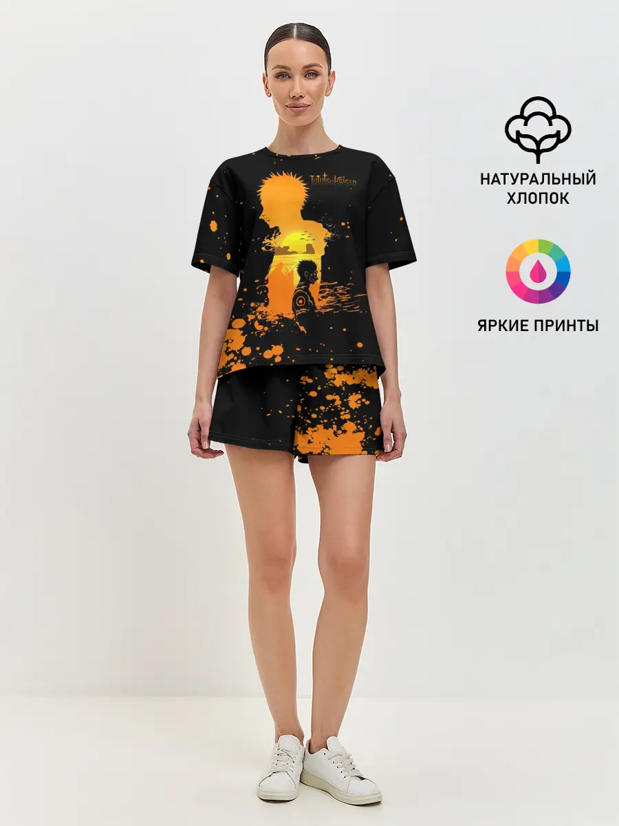 Женская пижама с шортами / Рёмен Сукуна Магическая битва