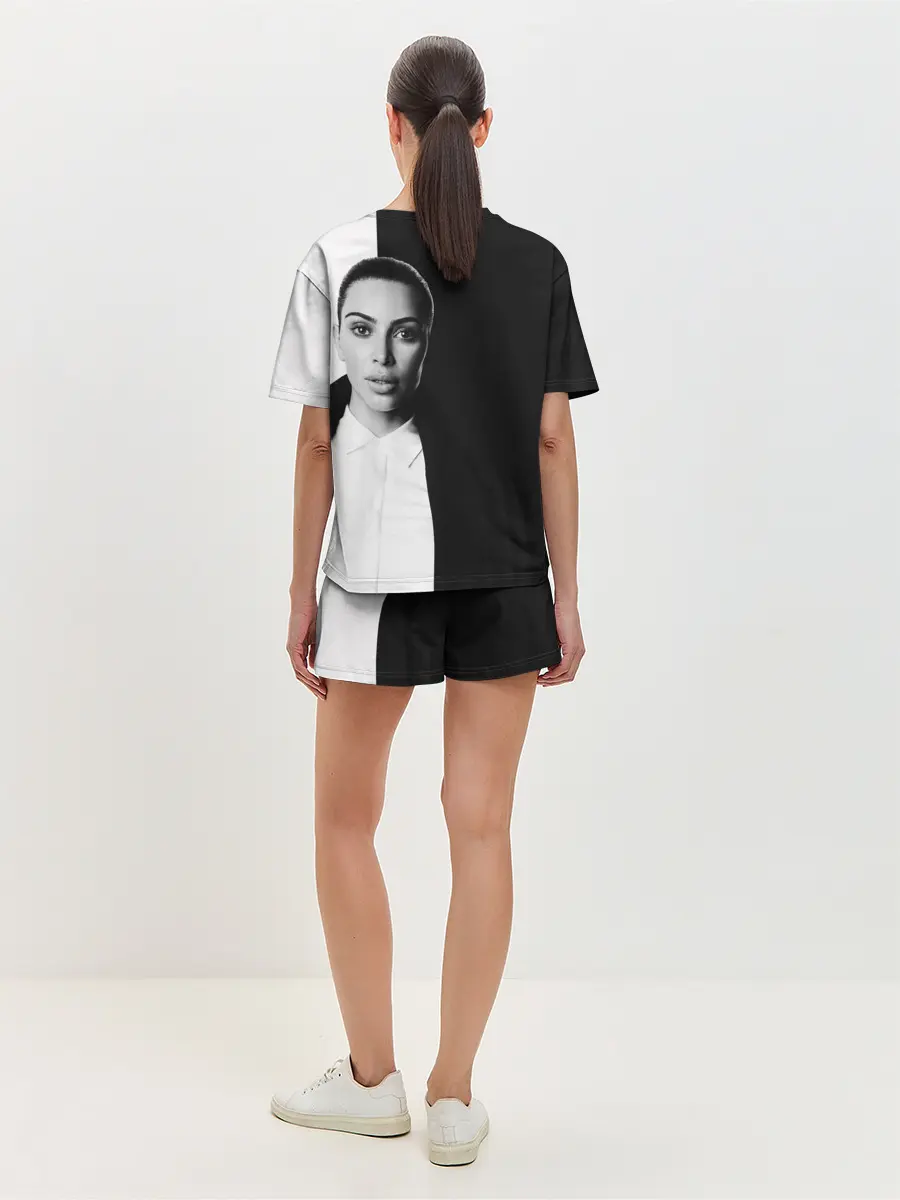 Женская пижама с шортами / Ким Кардашьян